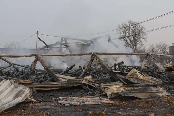 Severni veter je odpihnil zrak, onesnažen zaradi požara