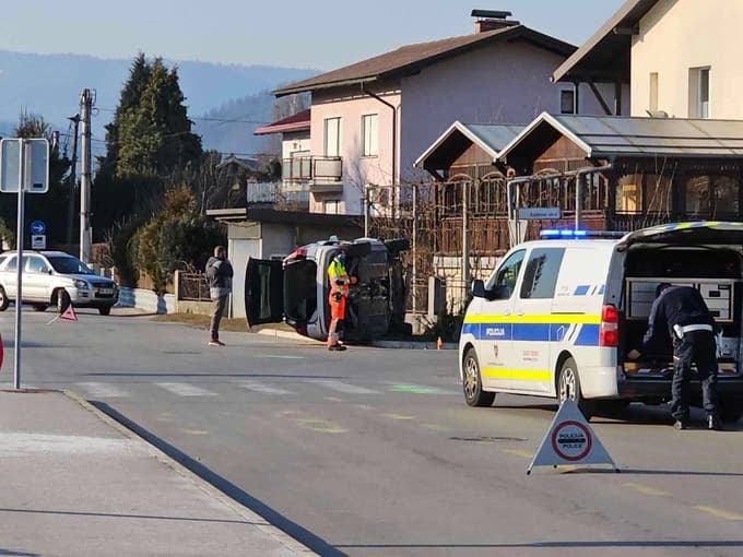 Policisti o nesreči še zbirajo obvestila.