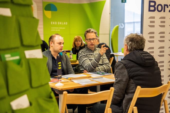 Obiskovalci lahko na enem mestu dobijo vse informacije o materialih in storitvah za gradnjo in prenovo doma.