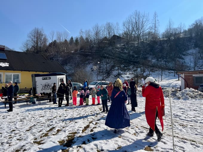 (FOTO) V Črni na Koroškem so se zabavali predvsem otroci