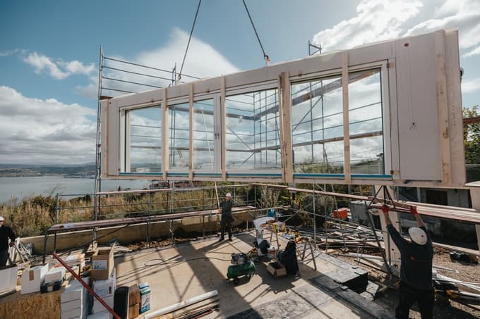 Gradnja Marlesove hiše