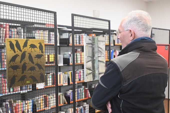 (FOTO) Vrnitev Jožeta Tisnikarja: Po Mislinji darovane prvinske slike velikega umetnika na ogled še v Slovenj Gradcu