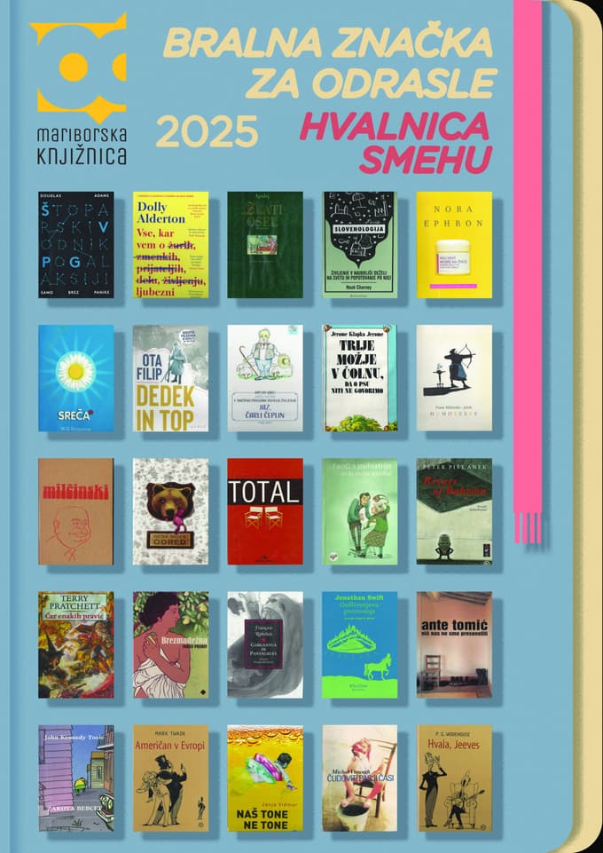 Nova sezona Bralne značke za odrasle: Kaj nam letos priporočajo v branje?