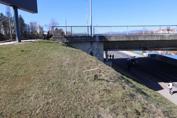 (FOTO) Kako bi od Europarka lahko peš prišli prej do UKC Maribor