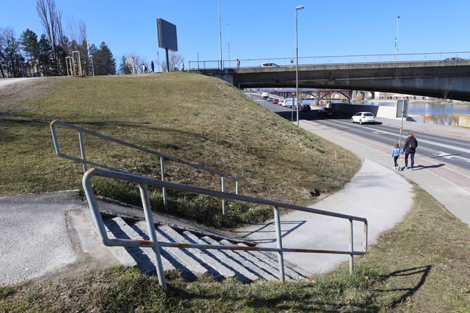 (FOTO) Kako bi od Europarka lahko peš prišli prej do UKC Maribor