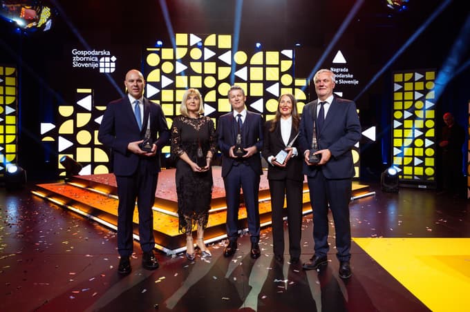 Milan Kuster, direktor podjetja i-Vent, prejel prestižno Nagrado GZS za izjemne gospodarske in podjetniške dosežke