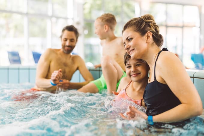 Aqua Larix, hotelski bazen. 