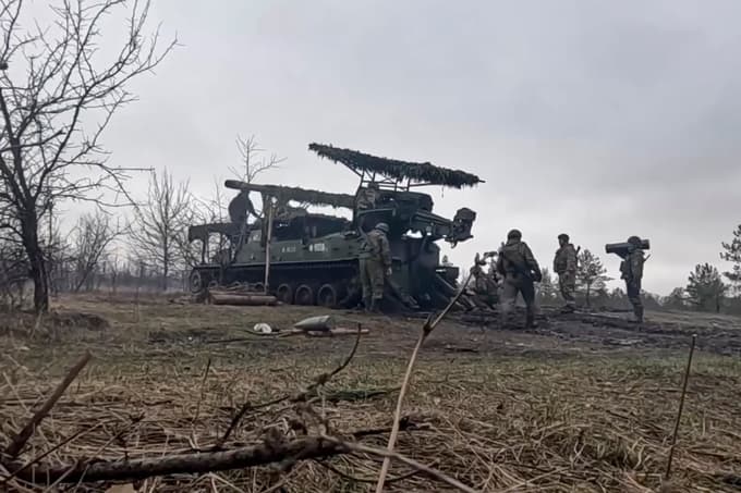 Ruski vojaki v Ukrajini