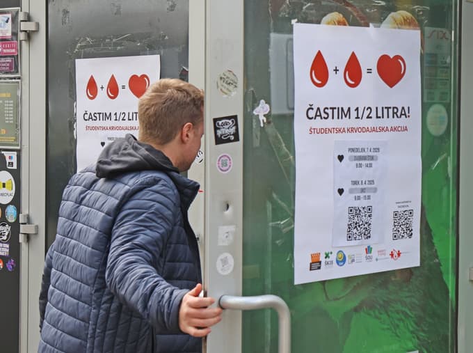 Študentje za krvodajalstvo skrbijo že več kot 20 let
