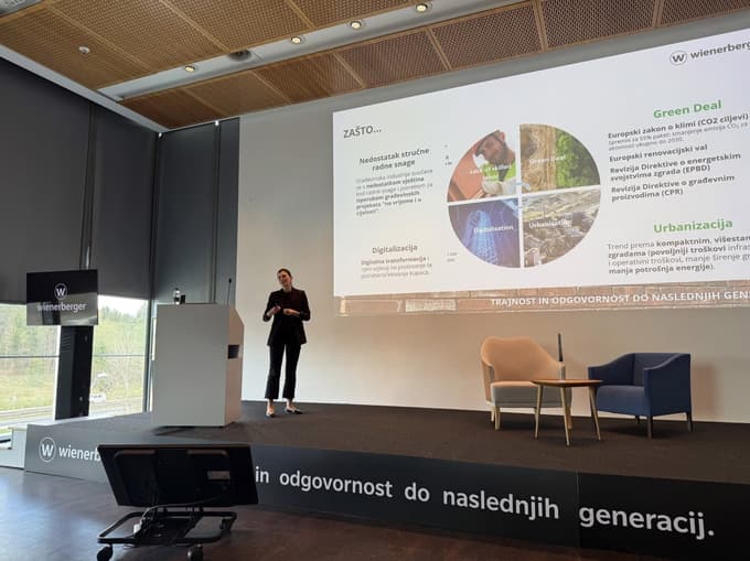 Marina Bagarić iz podjetja Winerberger.