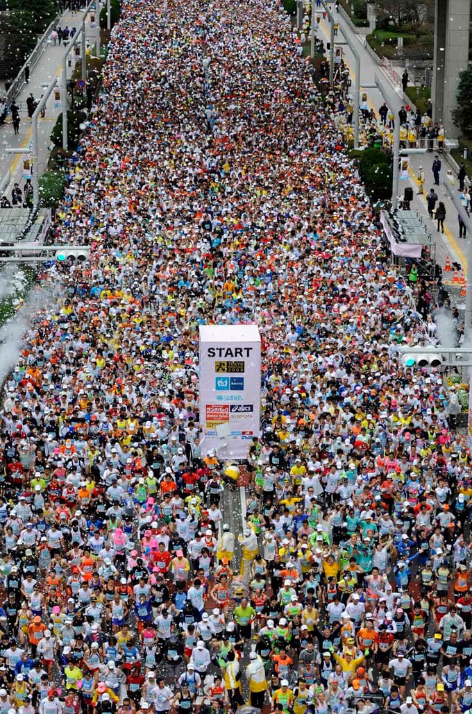 "Maraton v Tokiu, ki je bil 2. marca, je bil zadnji od šestih, ki sem jih moral preteči na poti do uresničitve sanj."