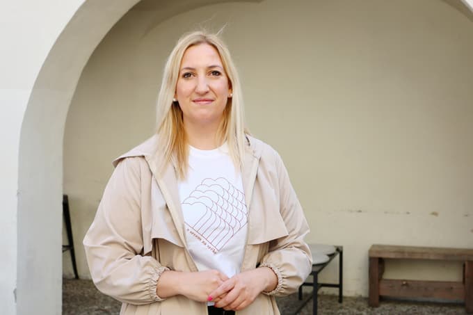 Maja Mesić Štrubelj, predsednica društva S srcem za srčke 