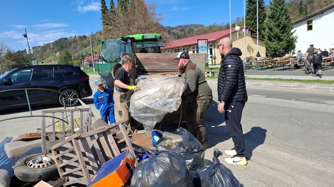 (FOTO) Mariborska akcija Moji odpadki, moja skrb: Koliko smeti so iz okolja očistili prostovoljci?