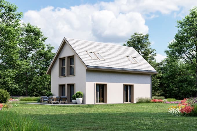 Hiša iz porobetona Ytong.