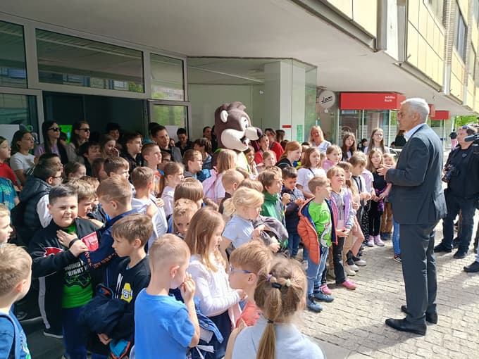 Ko je župan Saša Arsenoič razglasil, da so zmagovalci vsi, je bilo veliko veselja.