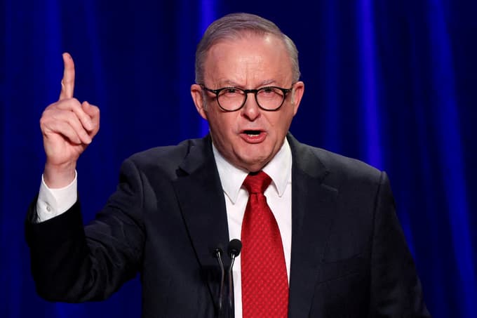 Avstralci so glasovali za enotnost, je poudaril Albanese. 