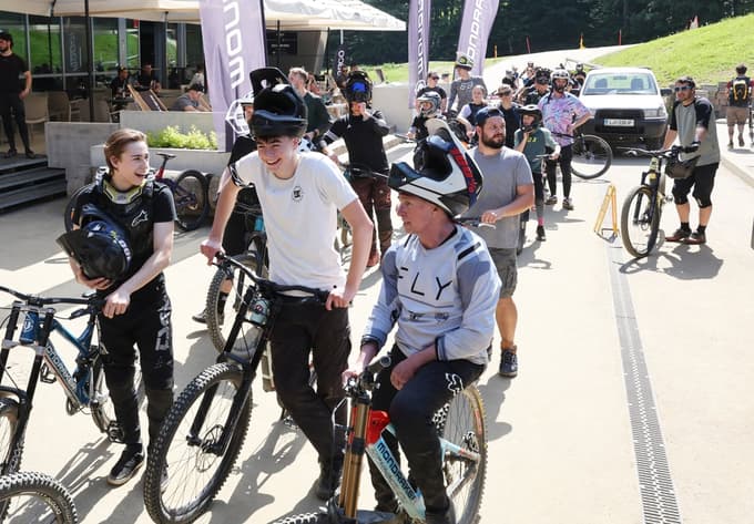 Marprom bo ob povečanem obisku kolesarskega parka zagotavljal reditelje.