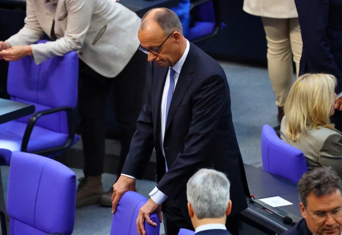 Friedrich Merz za zdaj ni nemški kancler.