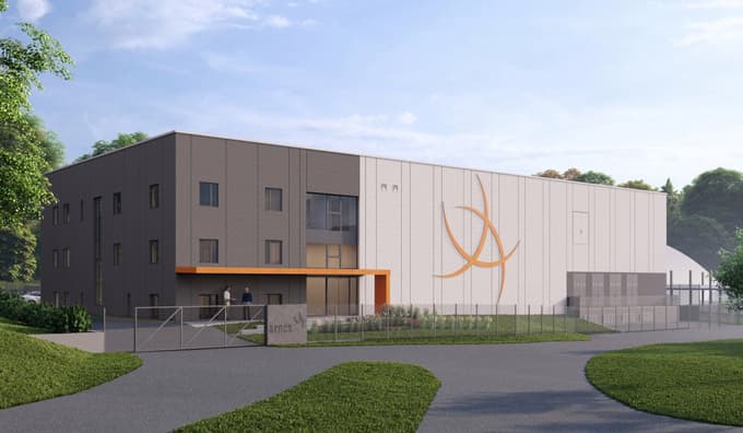 Tako bo videti Arnesov podatkovni center v Mariboru.