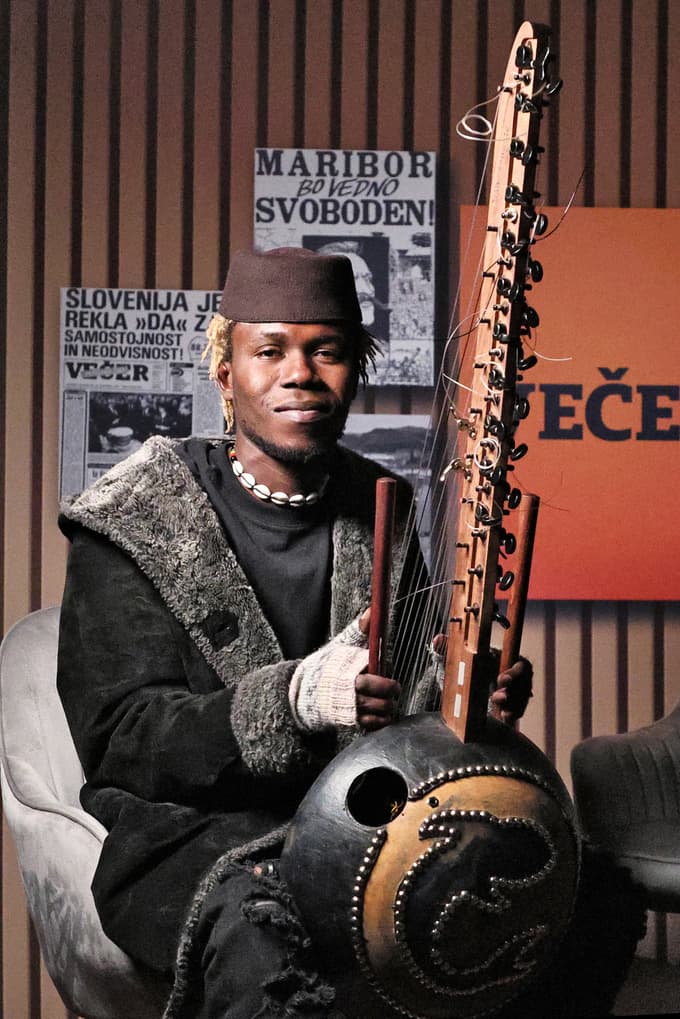 Malijski glasbenik Seydou Yoni Kouyaté pred nastopom v Mariboru: Biti človek v Evropi je drugače kot v Afriki