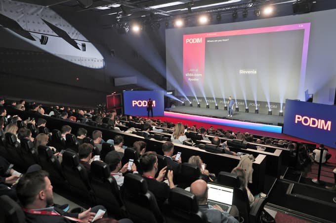 Startup konferenca je bila odlično obiskana. 