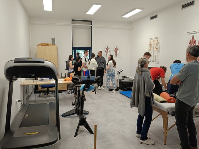 (FOTO) V UŠC Leona Štuklja odprli kineziološki laboratorij