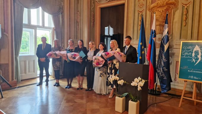 Zavod za šolstvo podelil priznanja Blaža Kumerdeja: Od šestih priznanj dve v Maribor