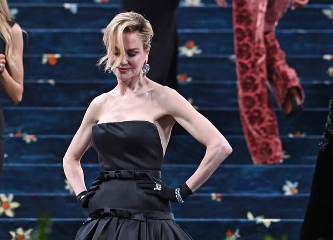 Na prireditvi Met Gala so njeni lasje bili bistveno krajši. 