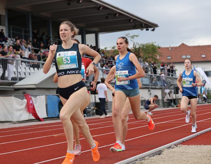 (FOTO) Atletski miting na Ptuju: Kristjan Čeh izjemen tudi dan po rekordu