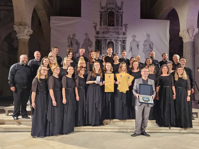 Komorni zbor Hugo Wolf - rezultati - Mednarodno tekmovanje pevskih zborov Zadar 2025.