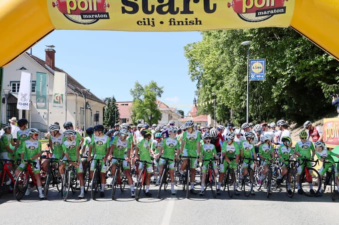 Start in cilj sta bila pred upravno zgradbo Perutnine Ptuj, na Potrčevi cesti 10.