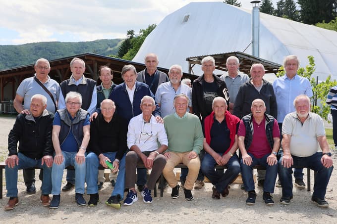 Veterani Branika iz Ljudskega vrta