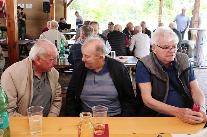 Legende Kovinarja, od leve: Ervin Vidovič, Rado Pavalec in Aleksander Zemljič