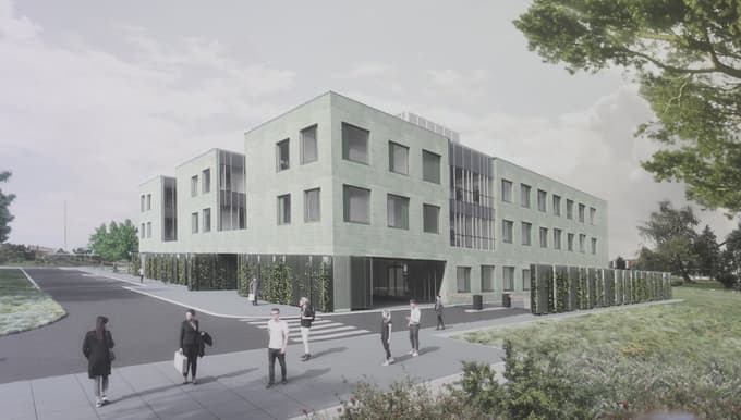 Tako bo izgledala nova zdravstvena stavba. 