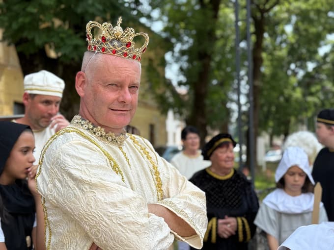 Župan je tudi letos sodeloval na licitaciji medenjaka