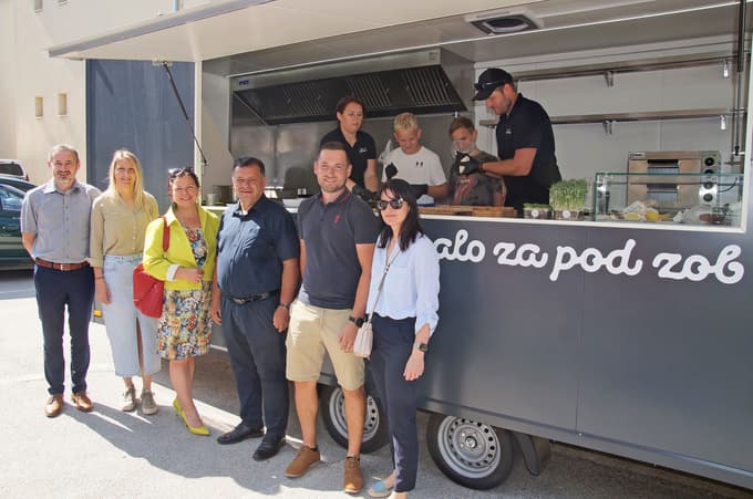Foodtruck v Juršincih: Malo za pod zob, veliko za destinacijo