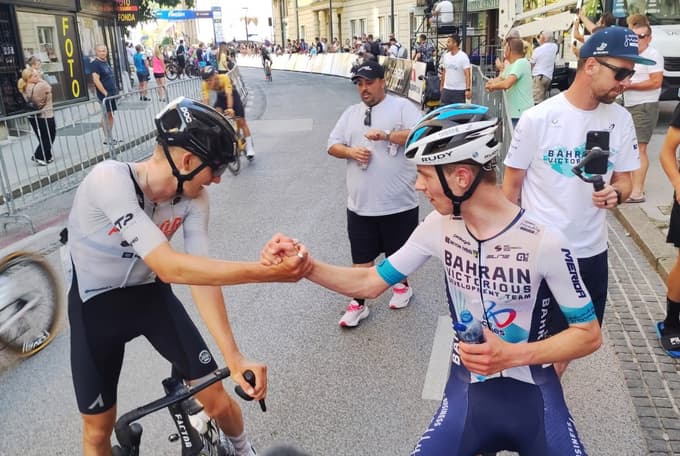 Jaka Marolt (levo) je lani poskrbel za enega boljših rezultatov kranjskega kluba, zaostal je le za Jakobom Omrzelom in postal članski državni podprvak.