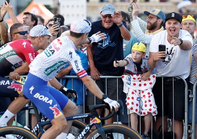 (FOTO) Tadej Pogačar: Živela Francija, živel Tour!