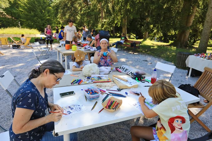 Čas je za poletni Art kamp: Kaj se bo v Mestnem parku dogajalo ta vikend?