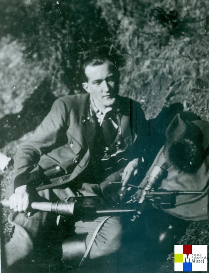 Partizan, prvi predsednik KLP Karel Prušnik - Gašper