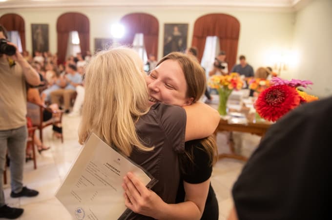 Maribor - Grajska ulica 2 - Mariborski grad - Prva Gimnazija Maribor - Matura - Dogodek - Maturantje - Svečana podelitev maturitetnih spričeval dijakom Prve Gimnazije Maribor -
