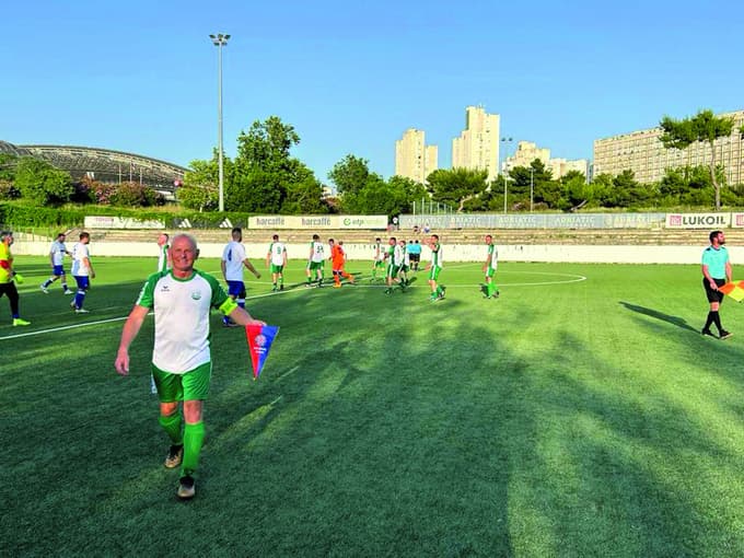 Najstarejši igralec in kapetan veteranov NK Pohorje Jani Sternad