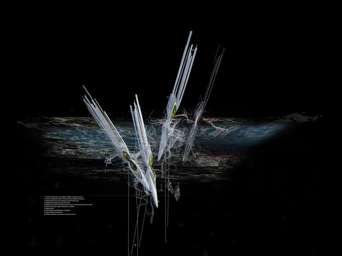 (FOTO) Ambiciozen projekt: Plavajoči hotel, ki se bo potopil, če se bo bližal cunami