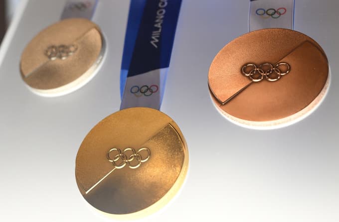 Medalje, ki jih bodo lovili športniki na zimskih olimpijskih igrah.