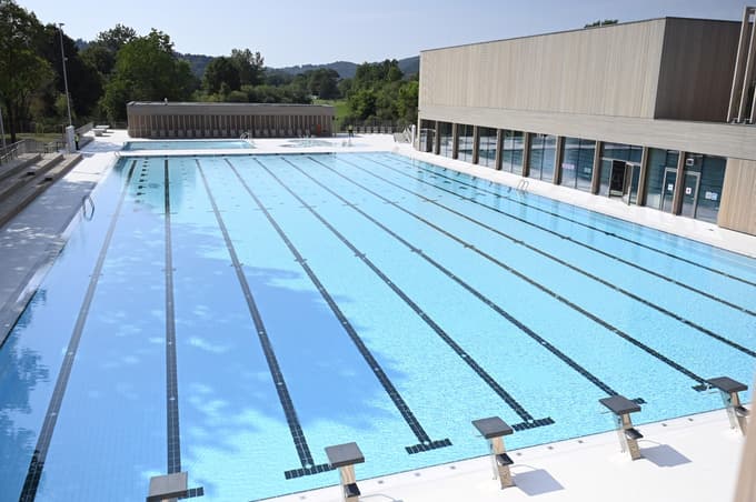 Zunanji bazen v Vevčah