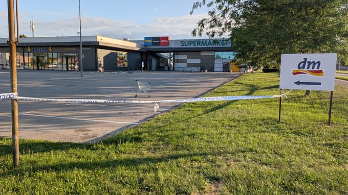 (FOTO) Nepridipravi na Pobrežju razstrelili bankomat, nameščen ob vhodu v trgovski center