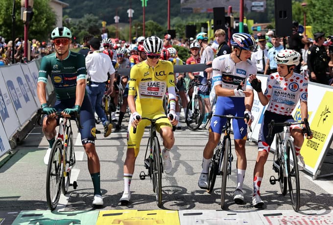 Lenny Martinez (desno) velja za odličnega hribolazca.