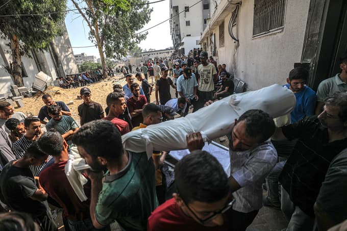 V Gazi Izrael medtem izvaja genocid.