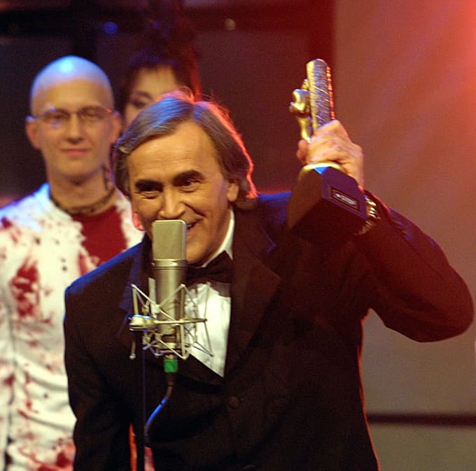 Peter Juratovec z viktorjem za posebne dosežke. 