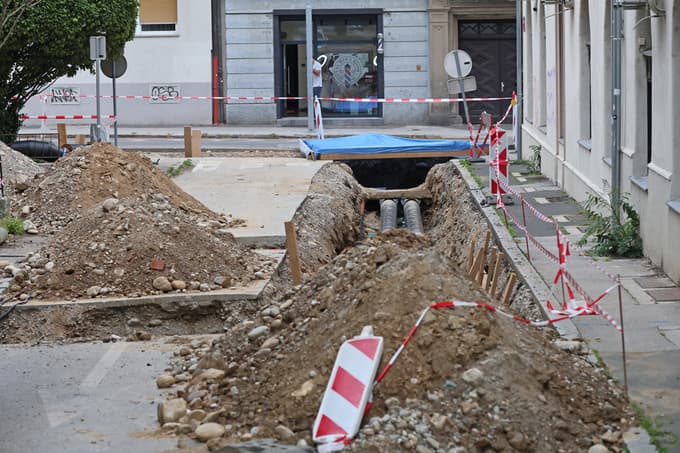 (FOTO) Vozniki, pozor: Dvorakova delno zaprta do 25. avgusta